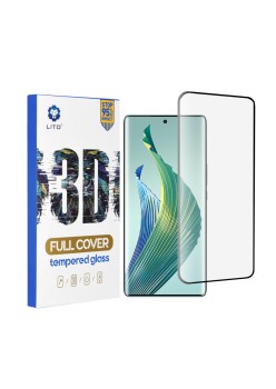 Folie pentru Honor Magic5 Lite - Lito 3D Full Cover Super Thin Glass - Black