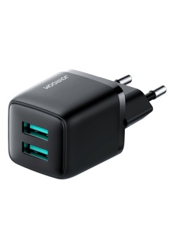 Incarcator Priza 2 x USB, 12W, 2.4A - JoyRoom (L-2A121) - Black