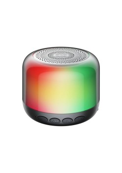Boxa cu lumini RGB, Portabila, cu Bluetooth V5.1 - JoyRoom (JR-ML03) - Black