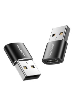 Adatptor Type-C la USB, cu Functia OTG (set 2) - JoyRoom (S-H152) - Black