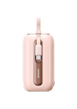 Baterie Externa Type-C, Lightning, 10000mAh, 12W - JoyRoom Colorful Series (JR-L013) - Pink