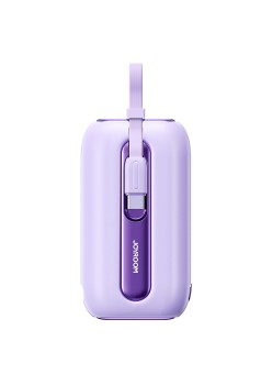 Baterie Externa Type-C, Lightning, 10000mAh, 12W - JoyRoom Colorful Series (JR-L013) - Purple