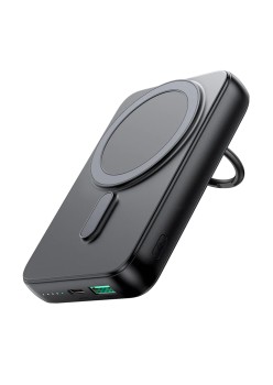 Baterie Externa MagSafe cu Suport Birou, 10000mAh - JoyRoom (JR-W050) - Black