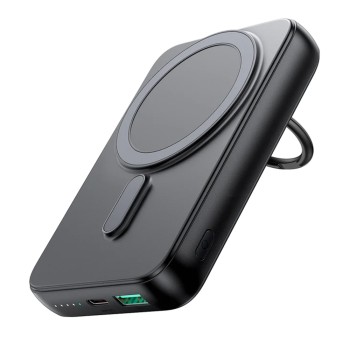 Baterie Externa MagSafe cu Suport Birou, 10000mAh - JoyRoom (JR-W050) - Black