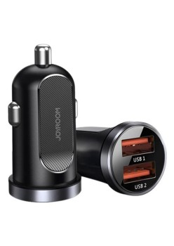 Incarcator Auto Dual USB, Fast Charging, QC3.0, 30W - JoyRoom (C-A09) - Black