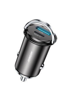 Incarcator de Telefon pentru Masina, USB QC3.0, Type-C PD20W - JoyRoom (C-A45) - Gray