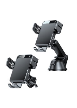 Suport pentru Telefon cu Incarcare Fara Fir - JoyRoom (JR-ZS219) - Black
