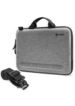 Geanta pentru Macbook Pro / Air 13 si iPad Pro 11 - Tomtoc FancyCase Laptop Shoulder Bag (A25C2G2) - Gray