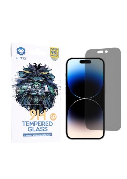 Folie pentru iPhone 14 Pro - Lito 2.5D Classic Glass - Privacy