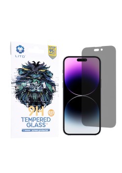 Folie pentru iPhone 14 Pro Max - Lito 2.5D Classic Glass - Privacy