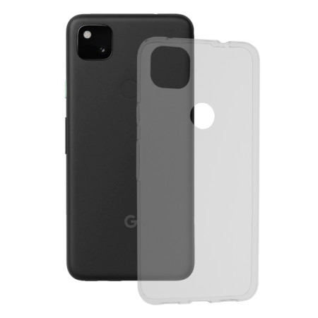 Husa Silicon compatibila Google Pixel 4a, Pastreaza Originalitatea, Transparent 