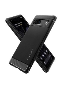 Husa pentru Google Pixel 7a - Spigen Rugged Armor - Black