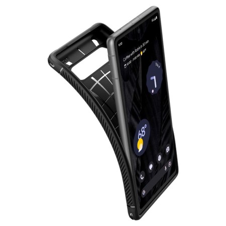 Husa pentru Google Pixel 7a - Spigen Rugged Armor - Black