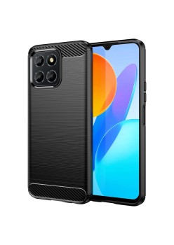 Husa pentru Honor X6 / X8 5G / 70 Lite - Techsuit Carbon Silicone - Black