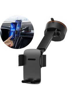 Suport de Bord si Parbriz pentru Telefon - Baseus (SUYK020001) - Black