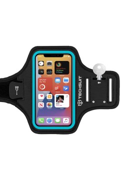 Husa de Telefon pentru Alergare, max 6.8" - Techsuit (TH20) - Blue