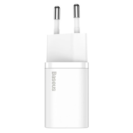 Incarcator Priza Type-C PD25W + Cablu Type-C - Baseus Super Si (TZCCSUP-L02) - White