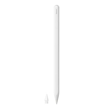 Stylus Pen cu Functiile Palm Rejection si Tilt - Baseus Smooth Writing 2 Series (SXBC060102) - White