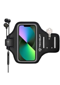 Husa de Telefon pentru Alergare, max 6.8" - Techsuit (TH20) - Black