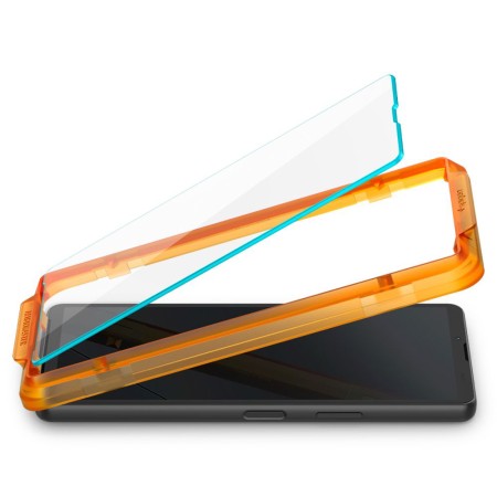 Folie pentru Sony Xperia 10 V (set 2) - Spigen Glas.TR Align Master - Clear