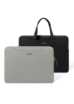 Servieta pentru Laptop Macbook Pro 14", Microsoft 13.5" Surface Laptop 5/4/3/2/1 - Tomtoc (A21C1D1) - Gray