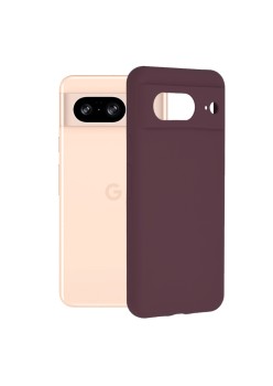 Husa pentru Google Pixel 8 - Techsuit Soft Edge Silicone - Plum Violet