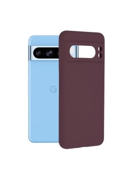 Husa pentru Google Pixel 8 Pro - Techsuit Soft Edge Silicone - Plum Violet