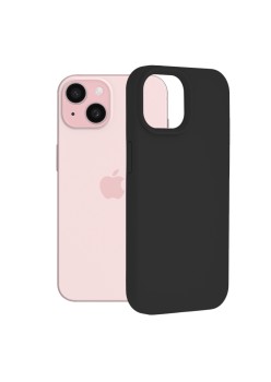 Husa pentru iPhone 15 - Techsuit Soft Edge Silicone - Black