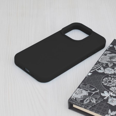 Husa pentru iPhone 15 Pro - Techsuit Soft Edge Silicone - Black