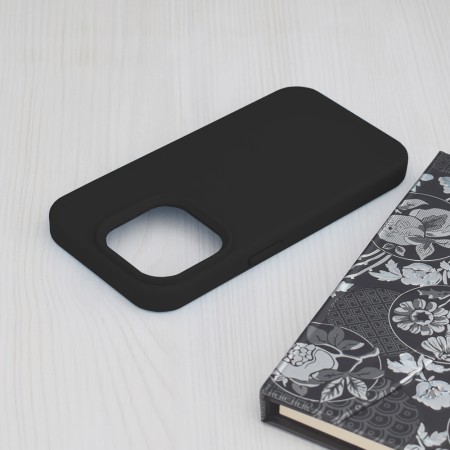 Husa pentru iPhone 15 Pro - Techsuit Soft Edge Silicone - Black
