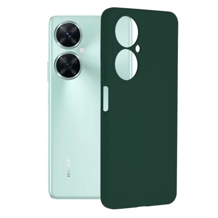 Husa pentru Huawei nova 11i - Techsuit Soft Edge Silicone - Dark Green