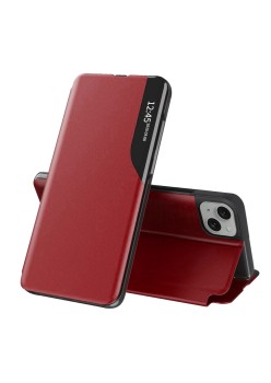 Husa pentru iPhone 15 Plus - Techsuit eFold Series - Red