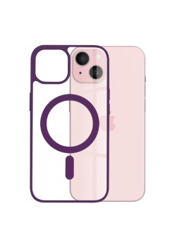 Husa pentru iPhone 15 - Techsuit MagSafe Pro - Purple