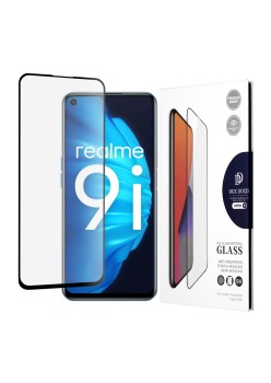 Folie pentru Realme 9i / 9 5G / 9 Pro / 8i / Narzo 50 / Oppo A76 / A96 / OnePlus Nord CE 2 Lite 5G - Dux Ducis Tempered Glass - Black