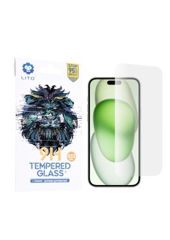 Folie pentru iPhone 15 Plus - Lito 2.5D Classic Glass - Clear