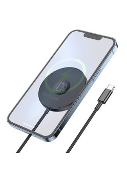 Incarcator fara Fir pentru Telefon, Apple Watch, Casti, 2A, 15W - Hoco (CW41) - Black