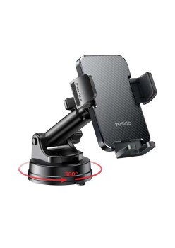 Suport Auto cu Prindere de Bord si Parbriz - Yesido (C173) - Black