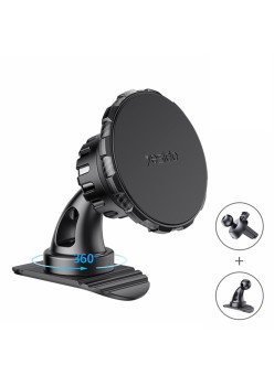 Suport Auto cu Prindere in Grila de Ventilatie si Bord - Yesido (C153) - Black