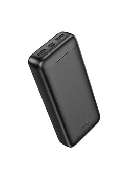 Baterie Externa 2x USB, Type-C, Micro-USB, 2A, 20000mAh - Hoco Smart (J111A) - Black