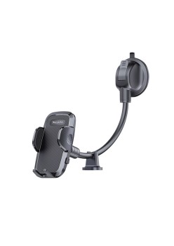 Suport Auto pentru Telefon cu Prindere Parbriz, Bord cu Ventuza - Yesido (C140) - Black
