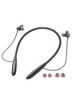 Casti Bluetooth Magnetice pentru Sport - Hoco (ES61) - Black