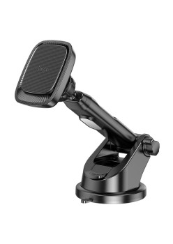 Suport Auto pentru Parbriz si Bord - Hoco Blue Shark (CA116) - Black Metal Gray