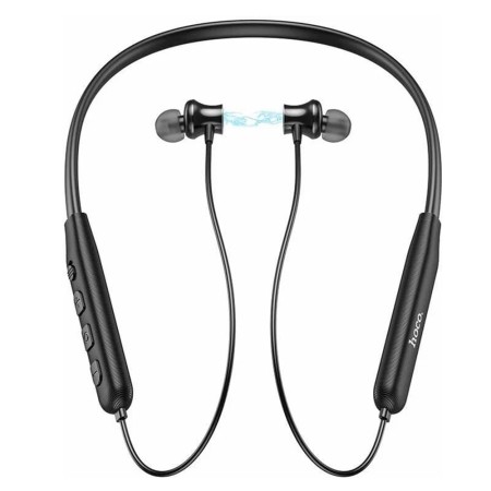 Casti cu Fir pentru Sport - Hoco (ES64) - Black