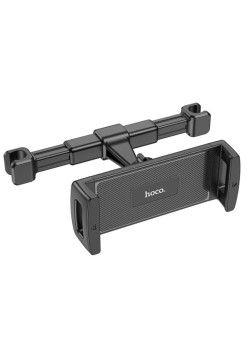 Suport Auto pentru Telefon si Tableta 4.7 - 12.9" cu Prindere de Tetiera - Hoco (CA121) - Black