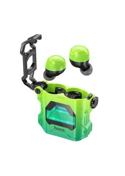 Casti Gaming Bluetooth TWS cu Microfon - Hoco (EW33) - Fluorescent Green
