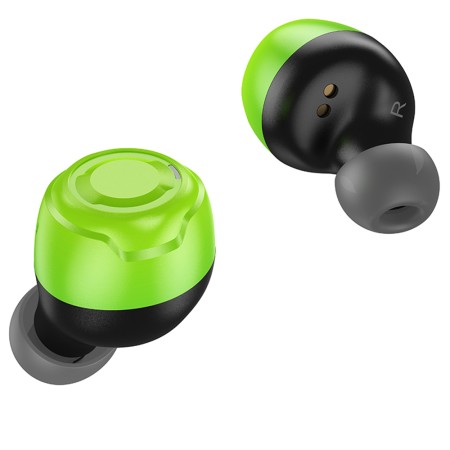 Casti Gaming Bluetooth TWS cu Microfon - Hoco (EW33) - Fluorescent Green