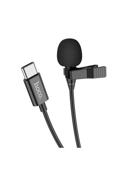 Microfon pentru Telefon cu Mufa Type-C - Hoco (L14) - Black