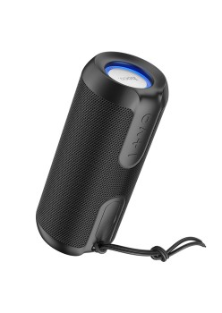 Boxa Wireless BT 5.1, FM, Card TF, Disk U, Lumini RGB, 10W, 1200mAh - Hoco Artistic Sports (BS48) - Black