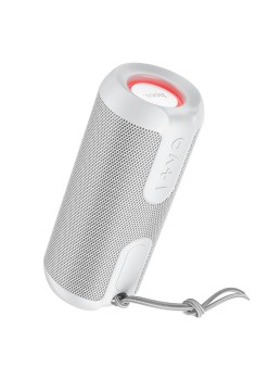 Boxa Wireless BT 5.1, FM, Card TF, Disk U, Lumini RGB, 10W, 1200mAh - Hoco Artistic Sports (BS48) - Grey