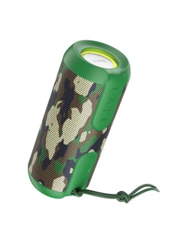 Boxa Wireless BT 5.1, FM, Card TF, Disk U, Lumini RGB, 10W, 1200mAh - Hoco Artistic Sports (BS48) - Camouflage